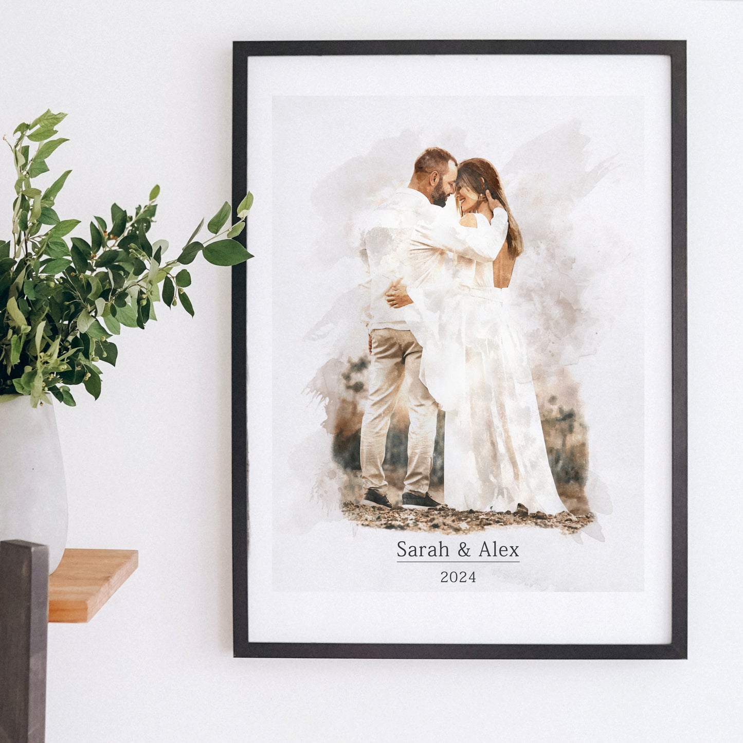 Personalised Wedding Portrait